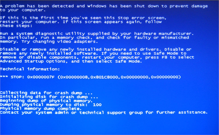 Ошибка 0x000000ed Windows Xp и 7 исправление